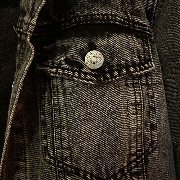 Gently Worn Cello Black Denim Jacket - Picture 3 of 7